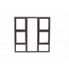 Window Frame Aluminium 28-p4tt1515 Bronze, MISTER WINDOWS - Cashbuild