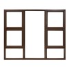 Window Frame Aluminium 28-p4tt1815 Bronze, ROBMEG ALUMINIUM - Cashbuild