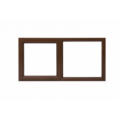 Window Frame Aluminium 28-pt126 Bronze Left Hand, MISTER WINDOWS - Cashbuild