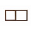 Window Frame Aluminium 28-pt126 Bronze Left Hand, MISTER WINDOWS - Cashbuild