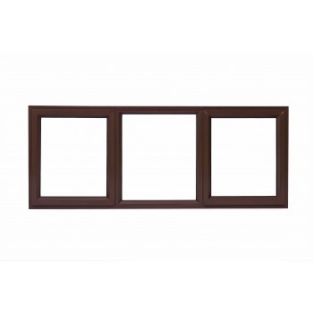Window Frame Aluminium 28-PTT156 Bronze 28mmx1.5mx590mm