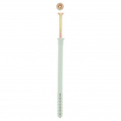 Eureka Nail-in Nylon Countersunk 8x120mm Quantity:40, EUREKA - Cashbuild