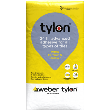 Tylon WB16 Multifix Tile Adhesive 20Kg, TYLON - Cashbuild