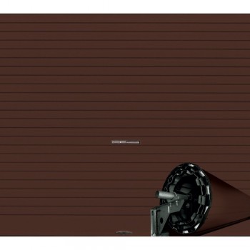 Hydro Lite Garage Doors 2490 X 2100 Rustic Bark, SBS - Cashbuild