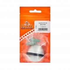 Mackie Door Stop Brushed Stainless,  - Cashbuild