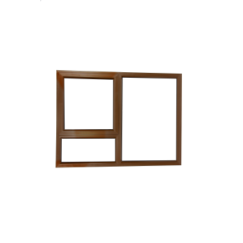 Window Frame Aluminium 28-pt129 Bronze Left Hand, KHANYA - Cashbuild