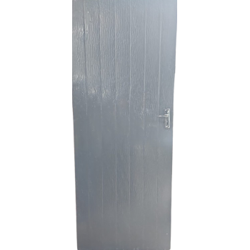 Door Steel Leaf ONLY with Mortice Lock, Open In, Left Hand,  - Cashbuild