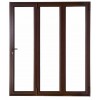 Door Aluminium Stack Folding 1.8M Bronze Right Hand Tinted Opens Out,  - Cashbuild