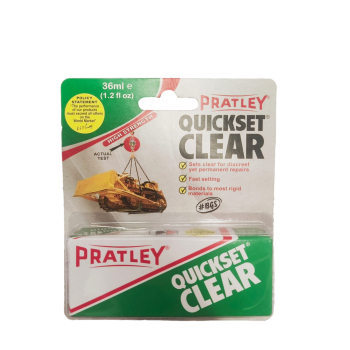 Pratley Quickset Clear Glue 36ml