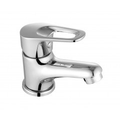Quartz Loop Basin Mixer Short Body
