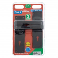Fort Knox 3 Lever Lock Eco Black Handle, FORT KNOX - Cashbuild