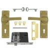 Fort Knox 2 Lever Lock Polyprop Eco Gold Handle, FORT KNOX - Cashbuild