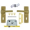 Fort Knox 3 Lever Lock Eco Gold Handle, FORT KNOX - Cashbuild
