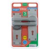 Fort Knox 3 Lever Lock  Eco Satin Chrome Handle, FORT KNOX - Cashbuild