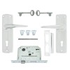 Fort Knox 2 Lever Lock Eco Chrome Handle, FORT KNOX - Cashbuild