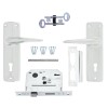 Fort Knox 3 Lever Lock Eco Chrome Handle, FORT KNOX - Cashbuild