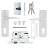 Fort Knox Euro Profile Lock Eco Chrome Handle, FORT KNOX - Cashbuild