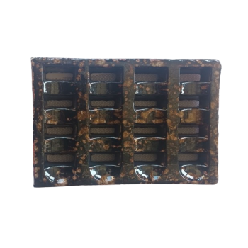 Glazed Airbrick Black Amber