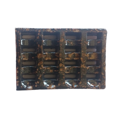 Glazed Airbrick Black Amber