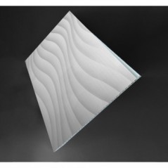 White Motion Pvc Ceiling 5mm X3600mmx 250, UPPER EDGE - Cashbuild