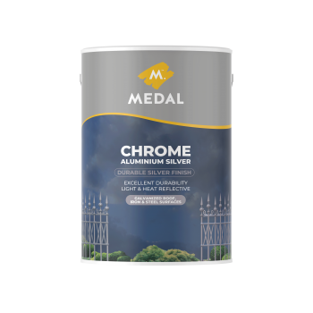 Medal Chrome Aluminium 5L Silver, MEDAL - Cashbuild