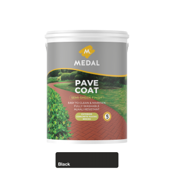 Medal Pavecoat 5L Black, MEDAL - Cashbuild