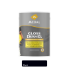 Medal Prof Trade gloss Enamel 5L Black, MEDAL - Cashbuild