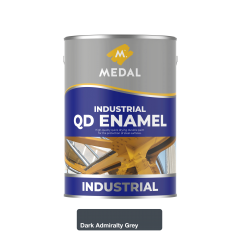 Medal QD Industrial Enamel 5L Dark Grey, MEDAL - Cashbuild