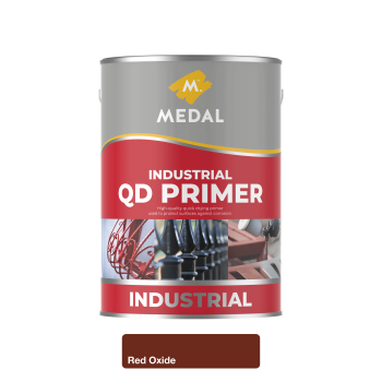 Medal QD Oxide Primer 5L Red, MEDAL - Cashbuild