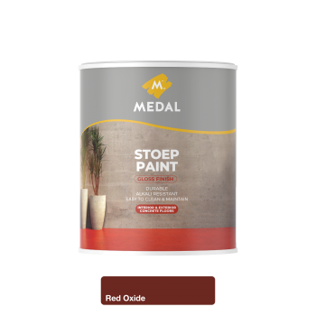 Medal Stoep Paint 1L Red Oxide, MEDAL - Cashbuild