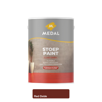 Medal Stoep Paint 5L Red Oxide, MEDAL - Cashbuild
