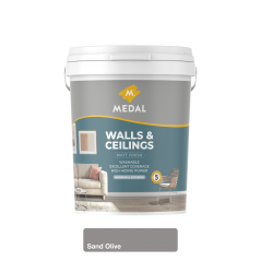 Medal Walls And Ceilings 20L Sand Olive, MEDAL - Cashbuild