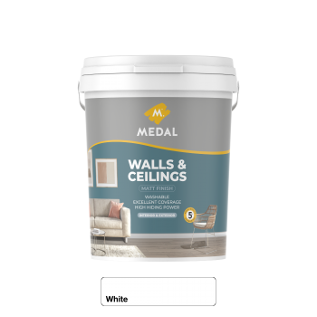 Medal Walls And Ceilings 20L White, MEDAL - Cashbuild