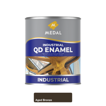 Medal QD Industrial Enamel 1L Aged Bronze, MEDAL - Cashbuild