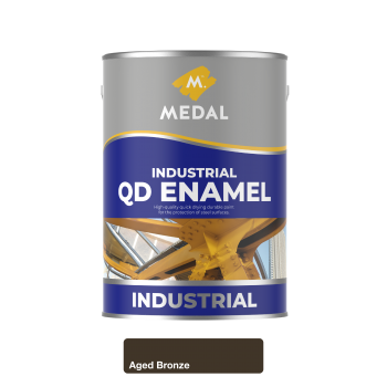 Medal QD Industrial Enamel 5L Aged Bronze, MEDAL - Cashbuild