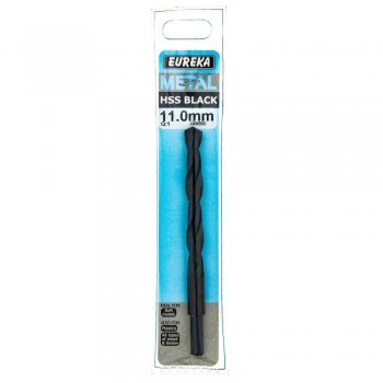 Eureka Black Metal Hss Drill Bit 11.0mm Quantity:1, EUREKA - Cashbuild