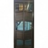 Door Aluminium Hinge 10 Panel S10 Blue Reflective Glass Brz, VALUWIN - Cashbuild