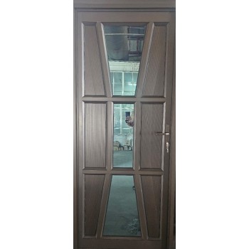 Door Aluminium Hinge Hourglass S10 Blue Reflective Glass Brz, VALUWIN - Cashbuild