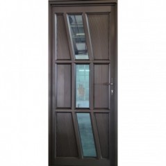 Door Aluminium Hinge Zig Zag S10 Blue Reflective Glass Brz, VALUWIN - Cashbuild