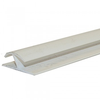 White-Plastic, Ceiling Board Bischoff Jointing Strip 6.4mmX3.6m