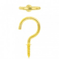 Eureka Cup Hook Round 25mm Quanitity:12, EUREKA - Cashbuild