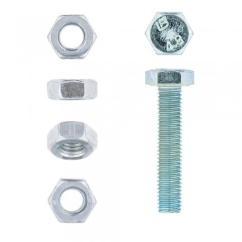 Eureka Set Screw & Nut 10X 50mm Quanitity:2, EUREKA - Cashbuild