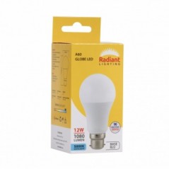 Globe Led A60 12W BC Rad, RADIANT - Cashbuild