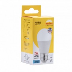 Globe Led Golfball 7W ES Rad, RADIANT - Cashbuild