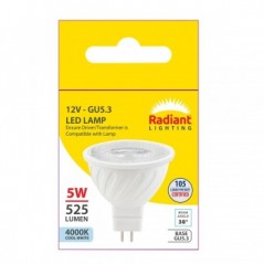 Globe Led Mr16 Gu5.3W 12V Rad, RADIANT - Cashbuild