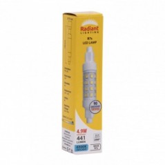 Globe Led R7S 78mm 4.9W Rad, RADIANT - Cashbuild