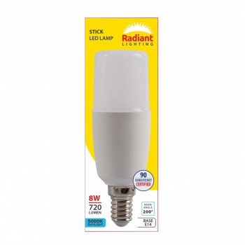 Globe Led Stick Lamp 8W Ses Rad, RADIANT - Cashbuild