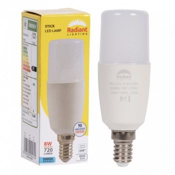 Globe Led Stick Lamp 8W Ses Rad, RADIANT - Cashbuild