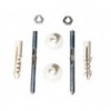 Fixation Bolts Screws Mild Steel 6mm Basin,  - Cashbuild