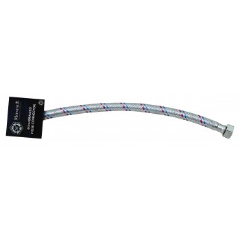 Braided Hose Connector 45cm,  - Cashbuild